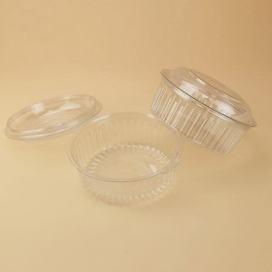 Пластиковая одноразовая прозрачная фруктовая коробка для хранения фруктов