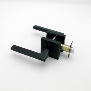 S7503 Рычаг для уединения дверей для спальни и дверей для ванной комнаты матовая черная