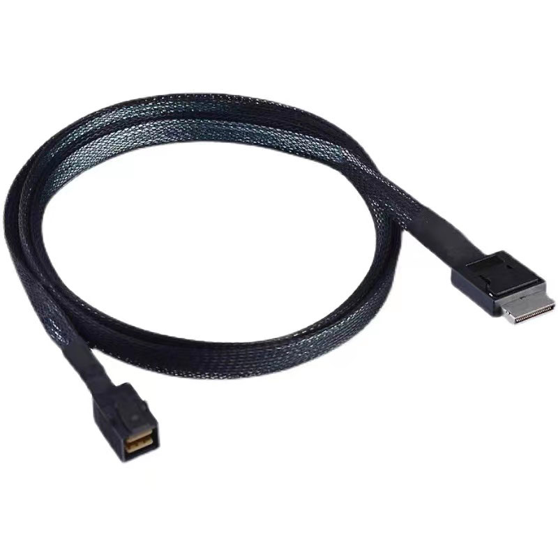 Кабель Oculink 4i SFF8611 до SFF8643 Cable SFF-8643 SFF-8611 Minisas 36-контактный кабель 0,6 метра для компьютера