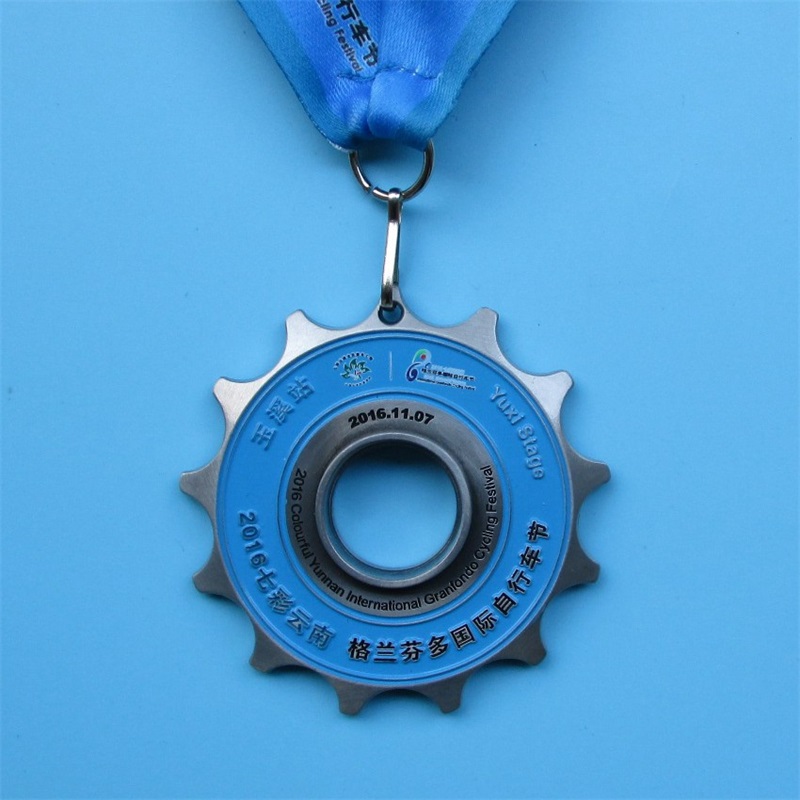Медаль на велосипеде с комбинированными медалями сувениры сувениры
