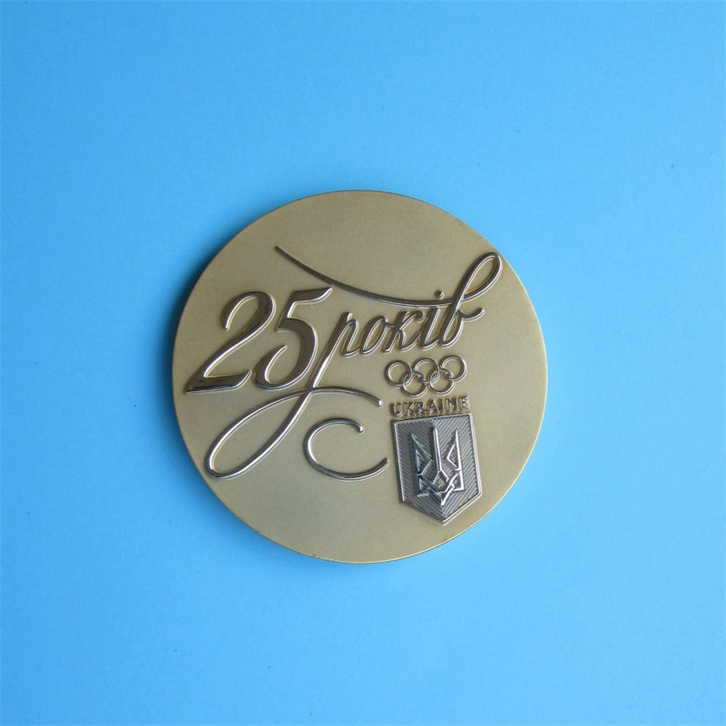 Создайте свой собственный пустой Zinc Alloy 3D Gold Award Custom Metal Sport Medal