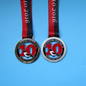 Die Die Cast Metal Значок 3D -медали активности и наград Medal of Honor с лентой