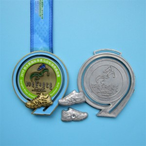 GAG MAST MEDALS DIE CAST Металлические 3D -медали спортивные медали и ленты