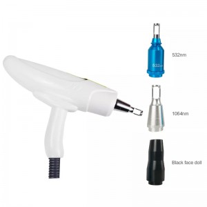 Многофункциональный настольный переключатель 3 в 1 Q -переключателе ND YAG татуировки лазерных пигментов Снятие лазерной лазерной к...