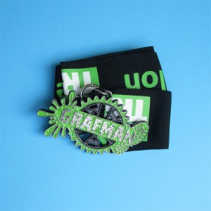 Gear Design Race Award 3D Металлическая вешалка Золотые медали пользовательские спортивные медаль