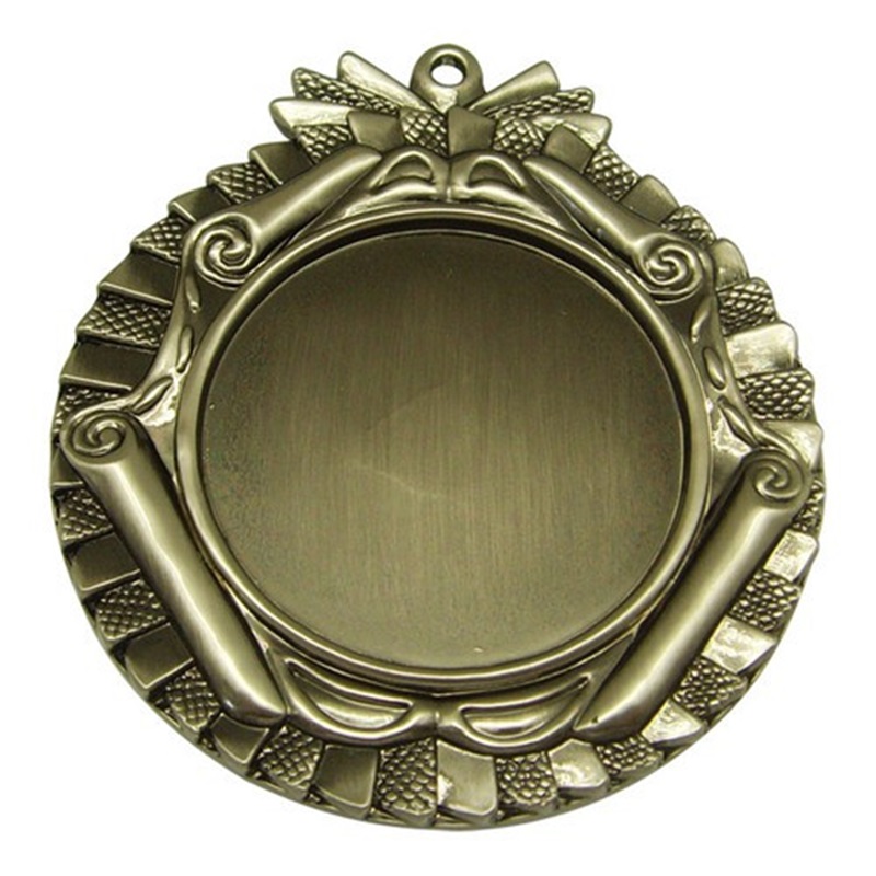Античная серебряная медаль 3D -борьба Медали Пользовательский медальон подвеска