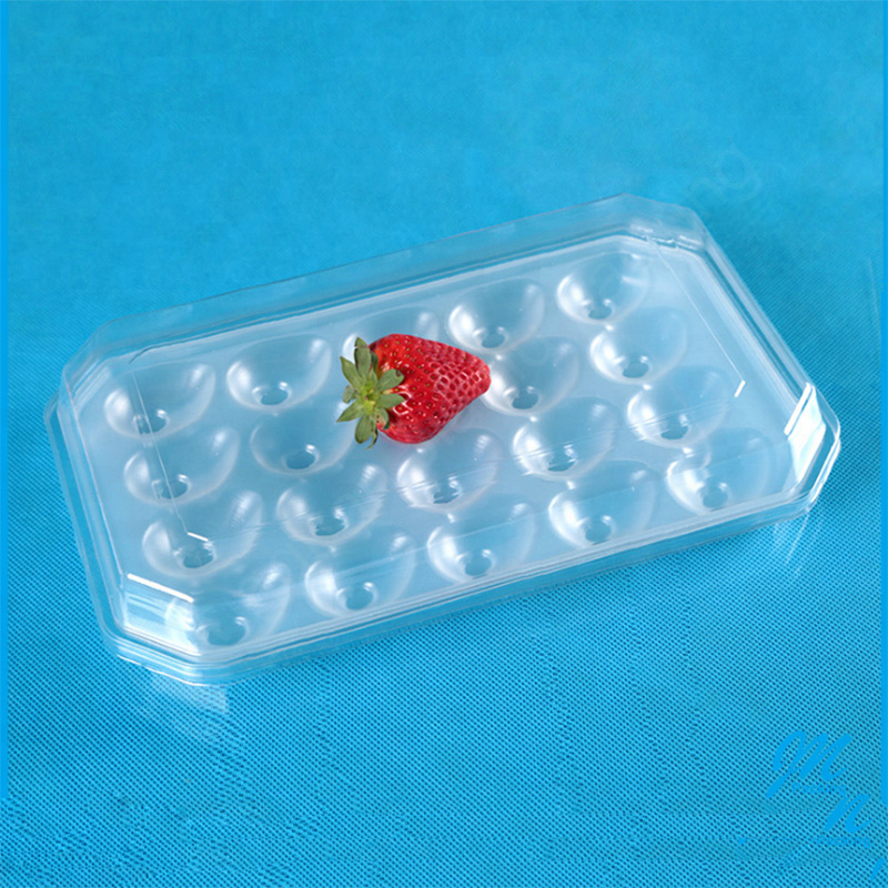 Оптовая одноразовая прозрачная пластиковая фруктовая пузырька для упаковки контейнерной коробки с крышкой