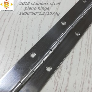 Стандартный размер длинный шарнир 201#72 ‘’*2 из нержавеющей стали фортепианная шарнир непрерывный шкаф для фортепиано