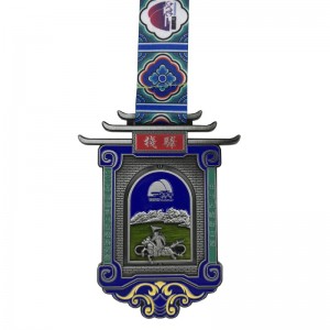 Уникальный дизайн Custom Logo 4D Sport Medallion Metal Metal Mathoryater