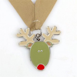 Награды на заказ на медаль за рождественское золотое серебро и бронзовые медали