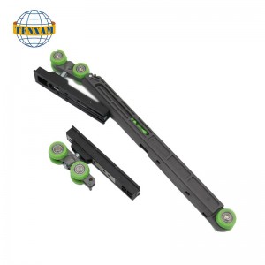 Ролика с раздвижными дверными рулонами из нержавеющей стали ролики