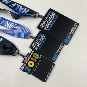 Цветные награды наград деревянная медаль за праздничные медали спорт