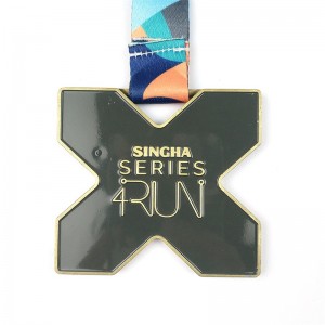 Золотые медальон медали ожерелья зимние олимпийские игры 2022 Чугунная медаль