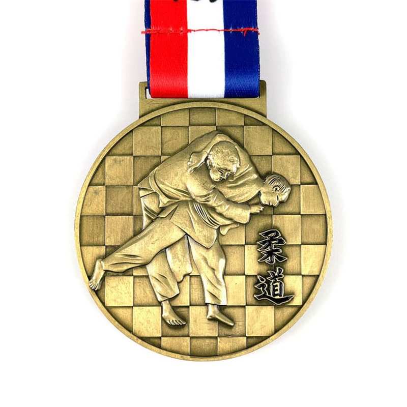Литые металлические медали кунгфу золотая медаль медалла де кунг -фу