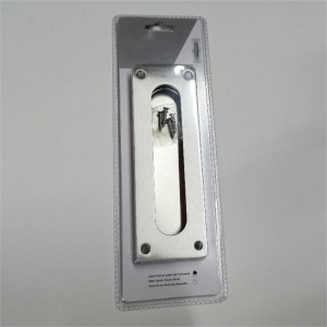 7,09 -дюймовый втопленное вытяжка пальцев для карманного шкафа дверь, раздвижная ручка дверной дверь сарая, матовая изгнанная из н...