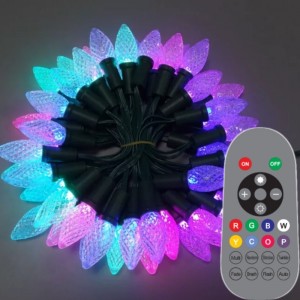 Smart C9 Strawberry Christmas Light Set открытый водонепроницаемый светодиодный RGB красочная рождественская легкая струна