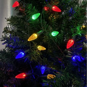 Smart C9 Strawberry Christmas Light Set открытый водонепроницаемый светодиодный RGB красочная рождественская легкая струна