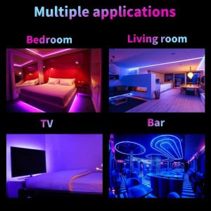 12V Smart Control Control Contour Cerarion Водонепроницаемое SMD 5050 LED RGB стриптиз