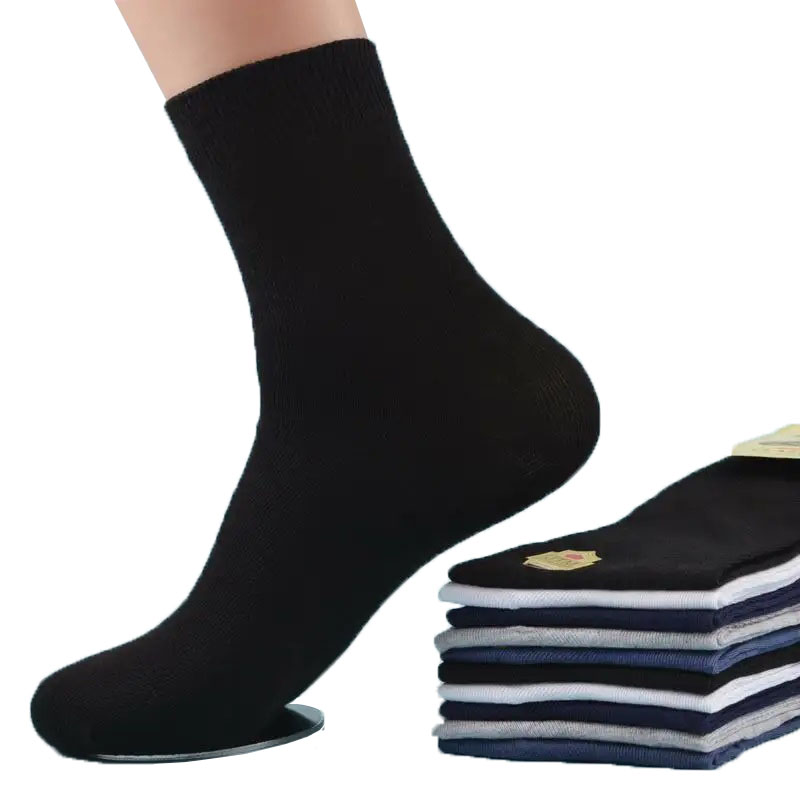 Простые дизайнерские дышащие носки пользовательские носки бизнеса носки