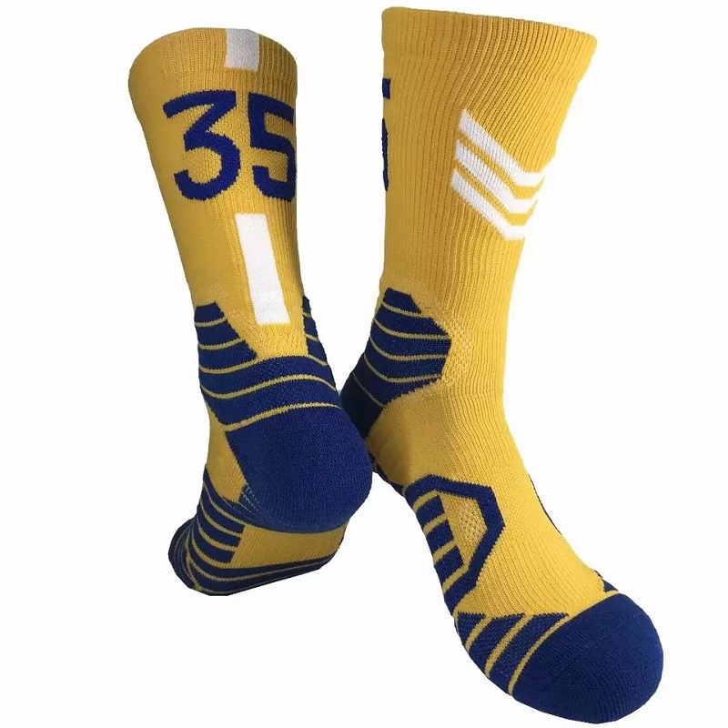 Оптовые тарифы высококачественные экипажные дизайнерские носки хлопковые баскетбольные спортивные носки