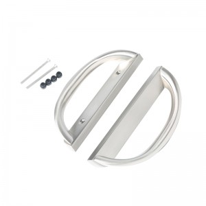 Набор ручки дверного дворика, D, D-форма, не подключаемое (подходит 3-15/16 ”между расстоянием между отверстиями)