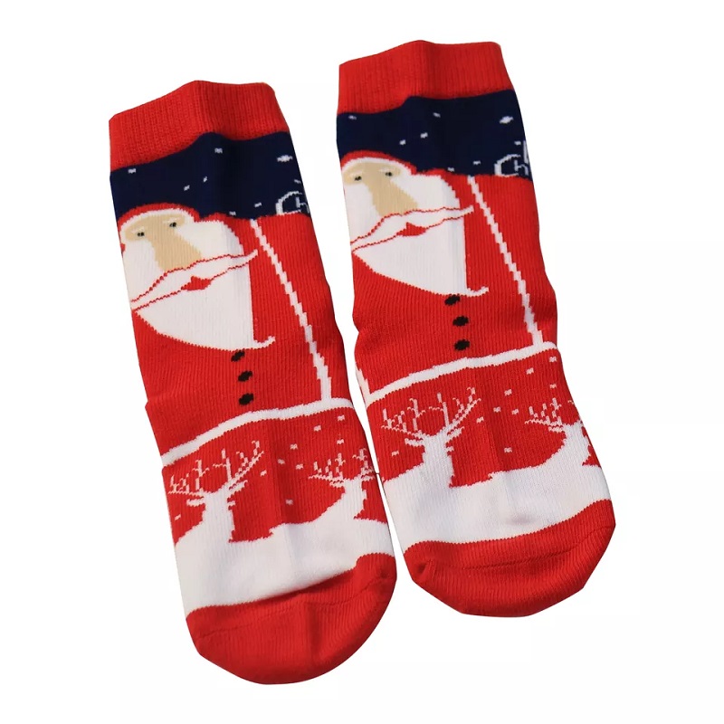 Высококачественные зимние носки дети на рождественские тепловые детские детские рождественские носки подарок рождественские носки