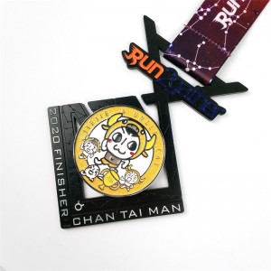 GAG оптовой индивидуальный дизайн логотипа Metal сплав с сплавными сплавами.