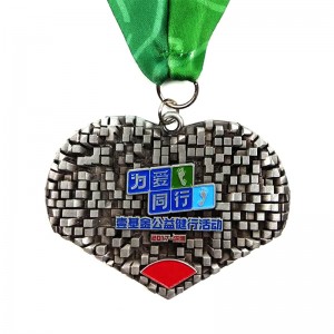 Пользовательская металлическая медаль вешалка Lego Custom Medal Metal Medallion