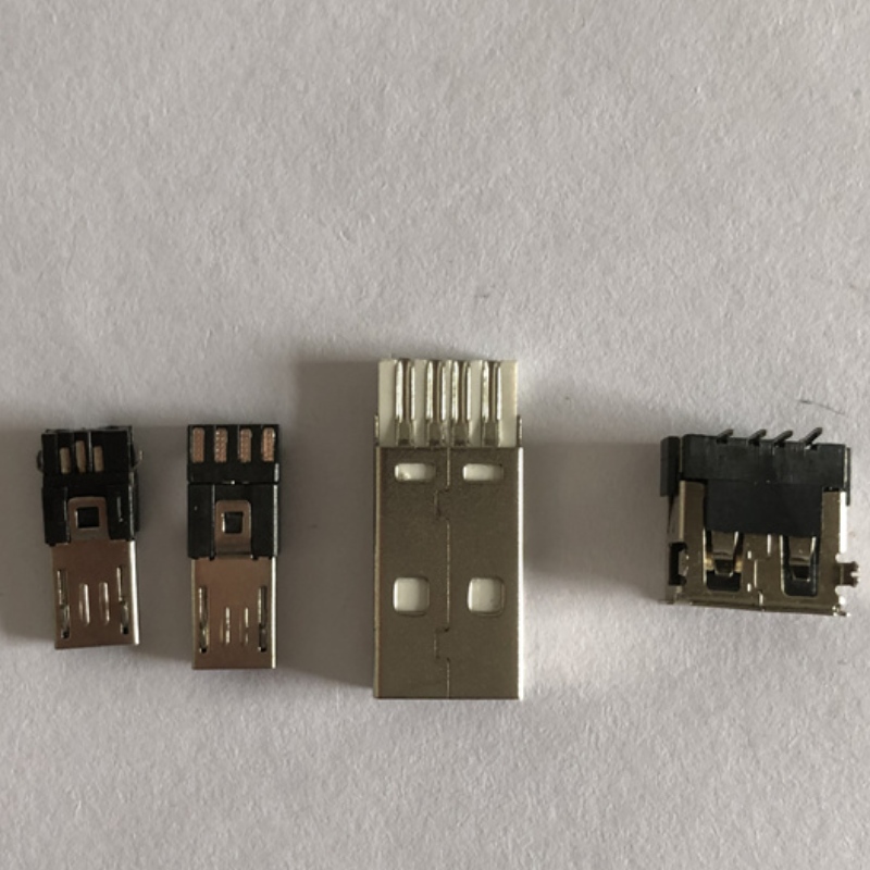 Полученная USB-тип типа хвостовой гнездо 3-в-1 Адаптер DIY DIY
