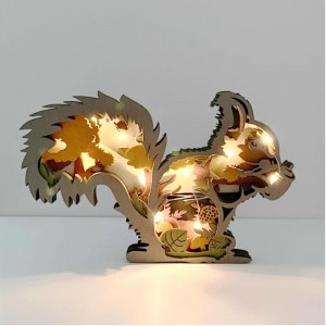 3D деревянные украшения животных