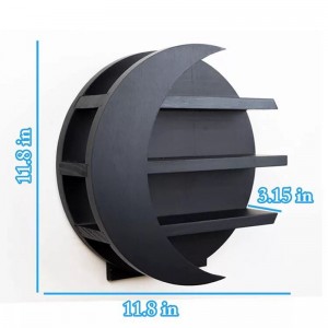 Стенка луны или настольная полка держатель эфирного масла держателя хрустального масла
