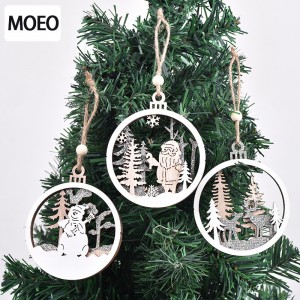 Деревянные рождественские безделушки