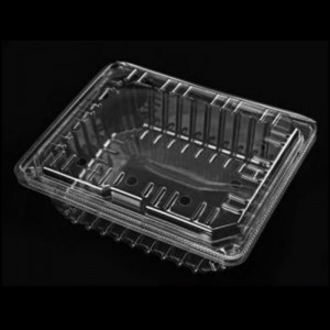 Фруктовая коробка с крышкой 225*185*80 мм hgf-1000c