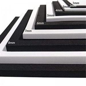 Горячие продажи на заказ черные пенопластовые листы.