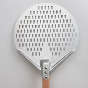 Съемная 12 -нх 14 -дюймовая алюминиевая круглая пицца пицца пицца лопата пицца шпатель пицца пицца весло