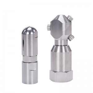 Ротариный бак для мытья насадка на 360 градусов из нержавеющей стали для мытья форсунка