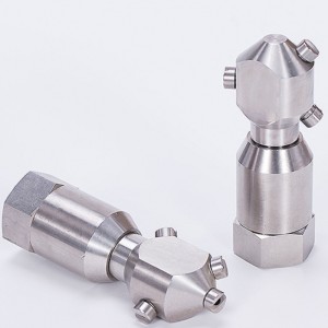 Ротариный бак для мытья насадка на 360 градусов из нержавеющей стали для мытья форсунка