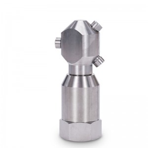 Ротариный бак для мытья насадка на 360 градусов из нержавеющей стали для мытья форсунка