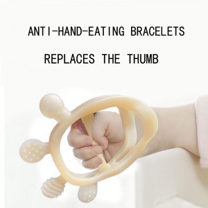 Силиконовые детские игрушки Teether для детей старше 3 месяцев, силиконовые перчатки без BPA, игрушки Teethy для облегчения боли в деснах,...