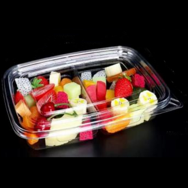 Два-compartment Salad Box нижняя 245*175*45 мм hgf-fg2
