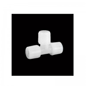 Процесс формования инъекционного литья PFA Tee Saint Пластиковая плесень кислота, устойчивая к химическим устойчивым к химическому у...