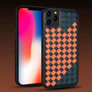 Это подходит для iPhone 14Pro мобильного телефона Apple. Это модный классический ручный тканый кожаный телефон защитный кожаный чехол с ...