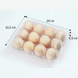 Лоток для яиц 200*155*65 мм 12 канавок 3*4