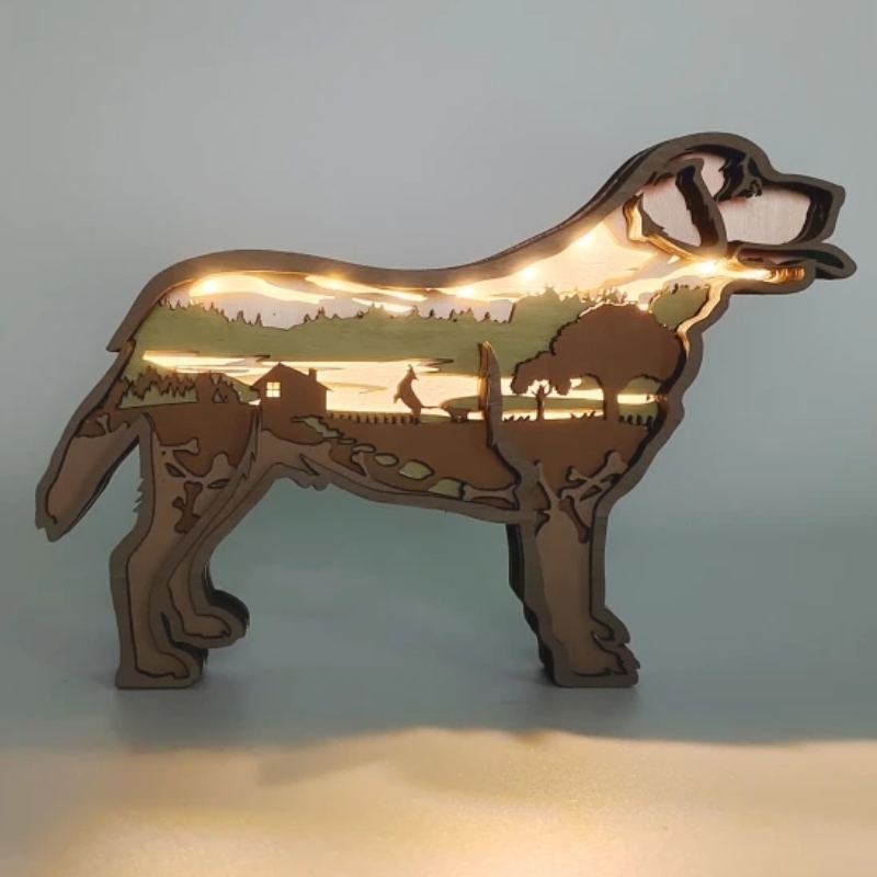 3D Labrador Animal Waintes