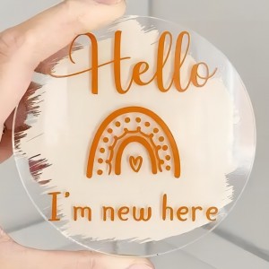 Акриловая лазерная резание гравировать праздничные деть.