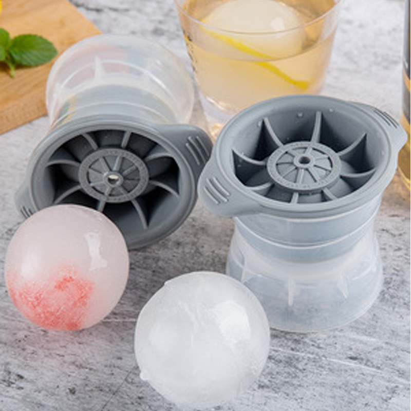 Крупные сферические ледяные формы, подходящие для виски, коктейлей, напитков ледяных форм, многоразового и простых в чистоте, без BPA без BPA