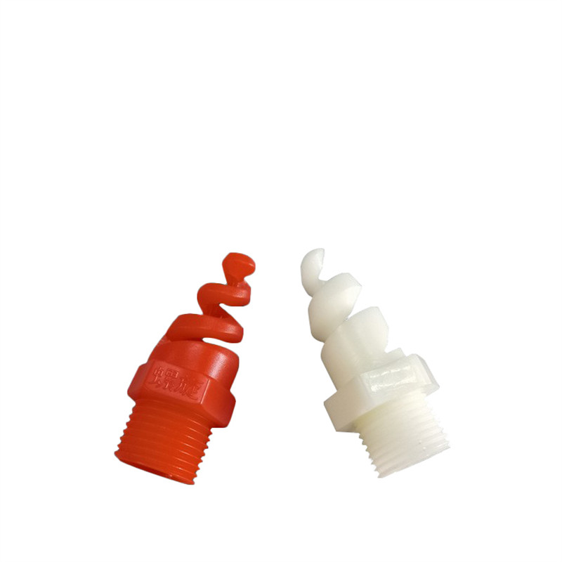 1/4 до 1 дюйма белый красный пластиковый PP спиральный газовый сопло скруббер