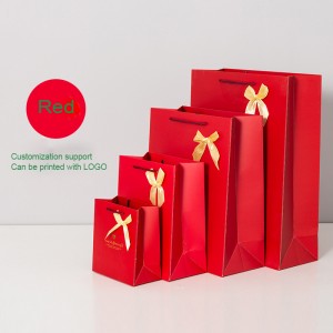 Красочный подарочный бумажный пакет