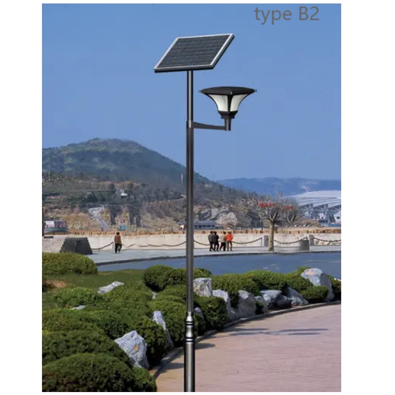 Солнечные светодиодные садовые светильники типа B