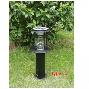 Солнечные светодиодные газонные огни